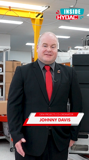 Inside HYDAC | Celebrating Milestones with Johnny Davis