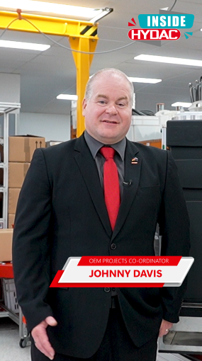 Inside HYDAC | Celebrating Milestones with Johnny Davis