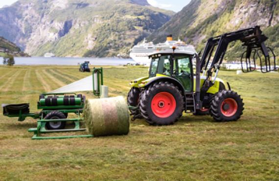 Balers and wrappes 