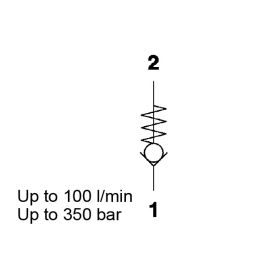 Ball Poppet Type, Metric Cartridge - RVM10120-01