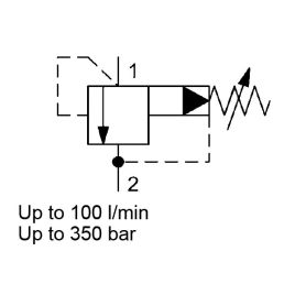 Direct Acting, Poppet Type, Metric Cartridge - DB10120A