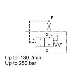 Direct Acting, Spool Type, Metric Cartridge - DWM12130Y