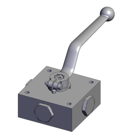 3-Way and 4-Way Manifold Mounted Ball Valves - KH3P / KH4P