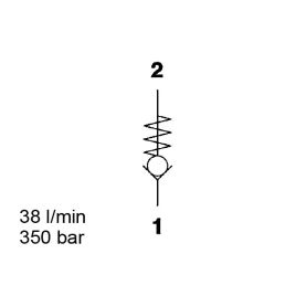 Poppet Type, Metric Cartridge - RVM06020-51