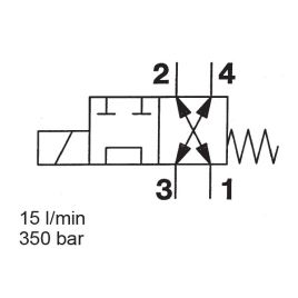 Direct Acting, SAE-08 Cartridge - WK08K-01
