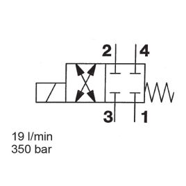 Direct Acting, SAE-08 Cartridge - WK08Z-01