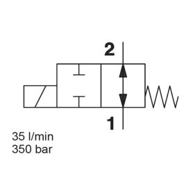 Direct Acting, SAE-10 Cartridge - WK10V-01