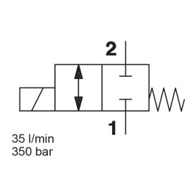 Direct Acting, SAE-10 Cartridge - WK10W-01