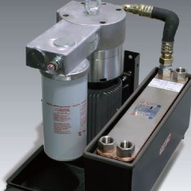 Pump-transfer cooler filtration - UKF