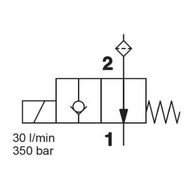 Pilot Operated, Poppet Type - WS08Y-30