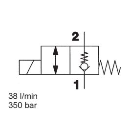 Pilot Operated, Poppet Type - WS08ZR-01