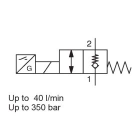 Pilot Operated, Poppet Type, Electronic Switch - WS08ZR-01E