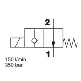 Pilot Operated, Poppet Type - WS16Y-01