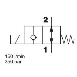 Pilot Operated, Poppet Type - WS16YR-01