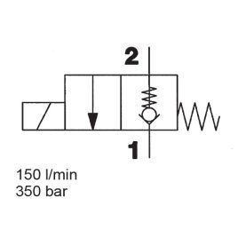 Pilot Operated, Poppet Type - WS16Z-01
