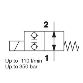 Pilot Operated, Poppet Type - WSM12120V-01