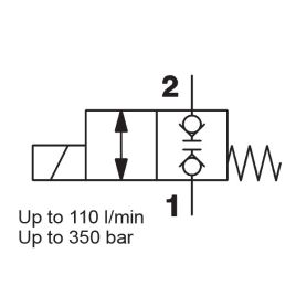 Pilot Operated, Poppet Type - WSM12120W