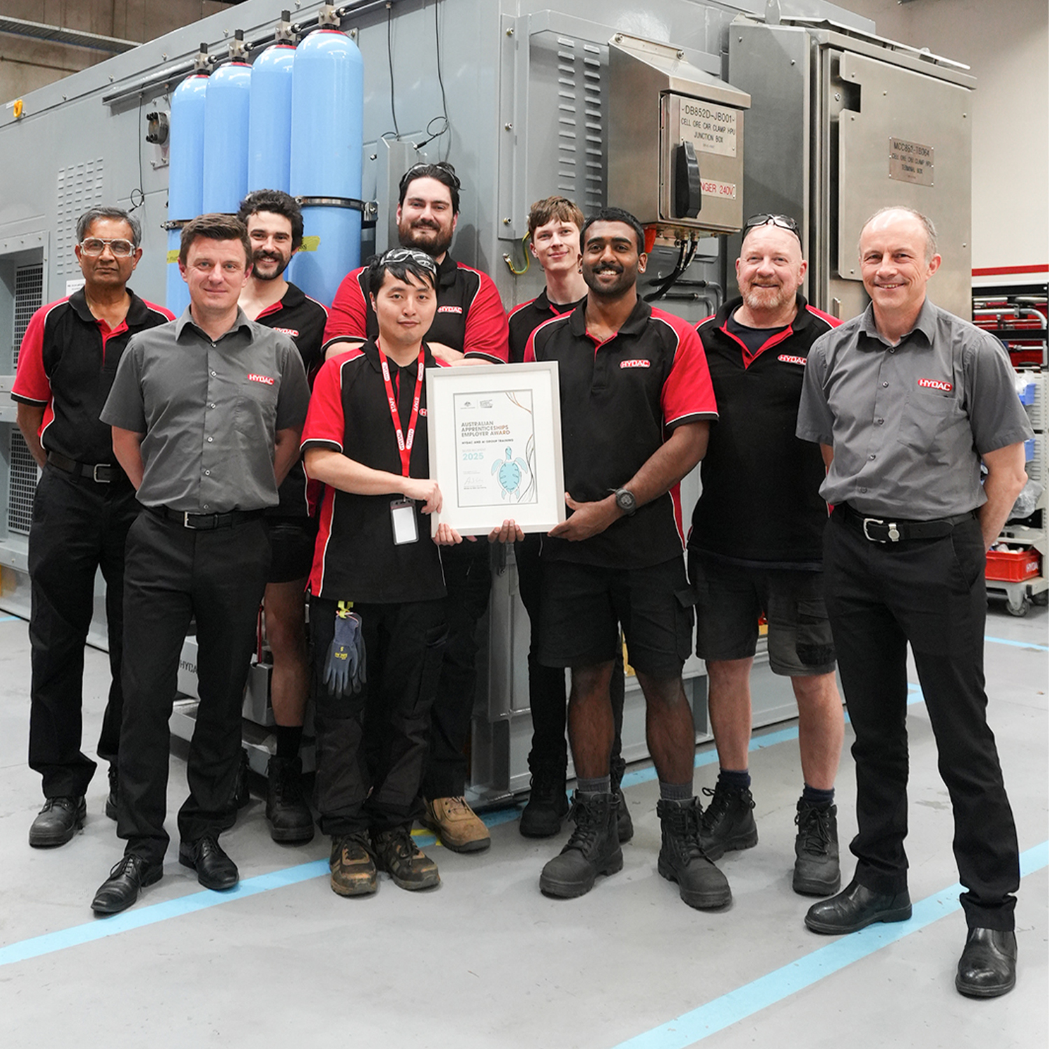 HYDAC Australia Wins Silver at the Australian Training Awards