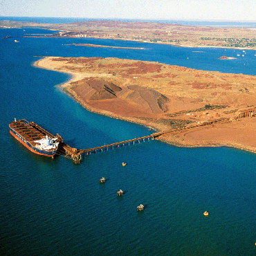 Backflushing filters form integral part of a mine site desalination plant