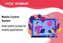 Webinar: Mobile Control System - Axial piston pumps for mobile applications Webinar: Mobile Control System - Axial piston pumps for mobile applications