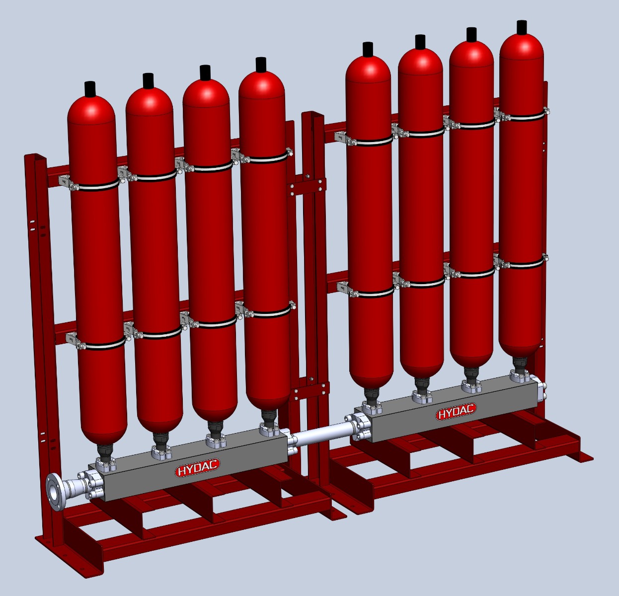 Hydro-pneumatic Accumulators (On-line)